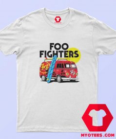 Foo Fighters Van Tricko Tour Graphic T shirt