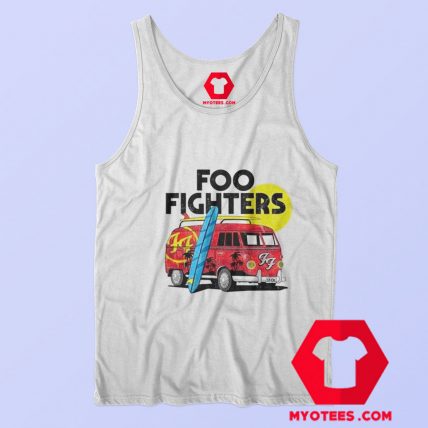 Foo Fighters Van Tricko Tour Graphic Tank Top