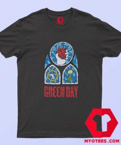 Green Day Stained Glass Album Covers T shirt