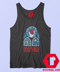 Green Day Stained Glass Album Covers Tank Top