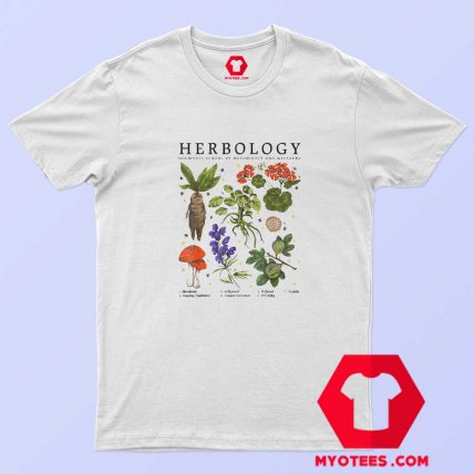 Herbology Plants Hogwart School Graphic T shirt