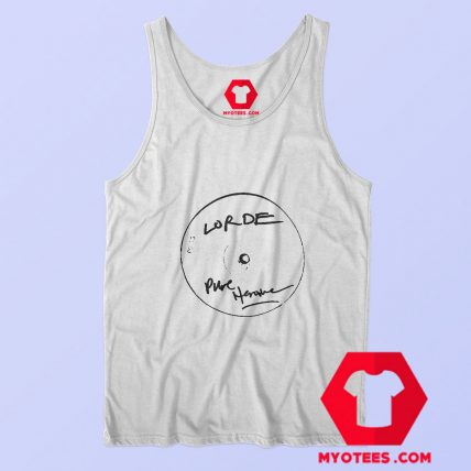 Lorde Heroine Record Image Graphic Tank Top