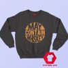 May Contain Sarcastic Whiskey Graphic Sweatshirt