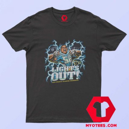 Shawne Merriman Lights Out Graphic T shirt