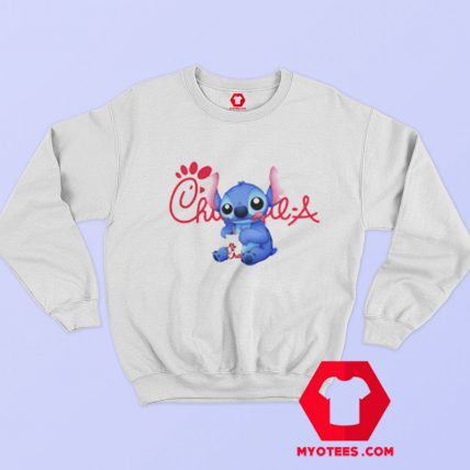 Stitch Drinking Chick Fil A Funny Unisex Sweatshirt