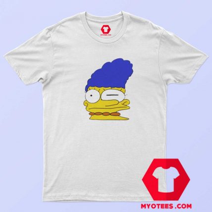 Stretched Marge Simpson Funny Unisex T shirt