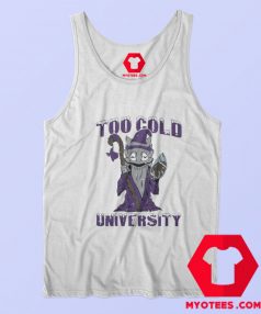 Too Cold University Fort Worth Football Tank Top