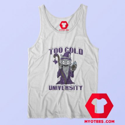 Too Cold University Fort Worth Football Tank Top