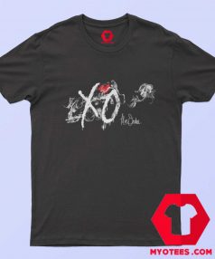 XO The Weeknd Art Graphic Unisex T shirt