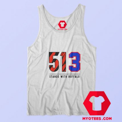 513 Stand With Bufallo Damar Hamlin Tank Top