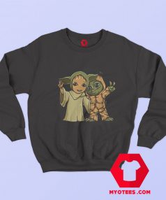 Baby Yoda And Groot Star Wars Unisex Sweatshirt