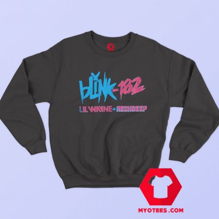 Blink 182 Lil Wayne Neck Deep Tour Sweatshirt