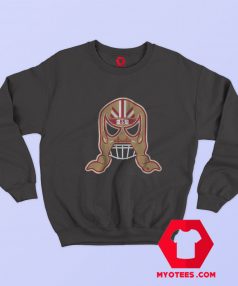 Geroge Kittle Lucha Mask Graphic Sweatshirt