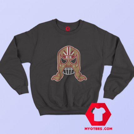 Geroge Kittle Lucha Mask Graphic Sweatshirt