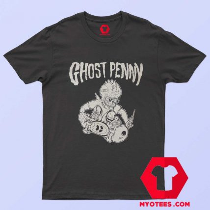 Ghost Penny Skateboard Funny Unisex T shirt