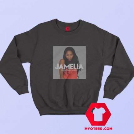 Jamelia Superstar The Hits Album Cover Sweatshirt