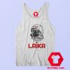 Laika Astronaut Dog Russia Drawing Art Tank Top