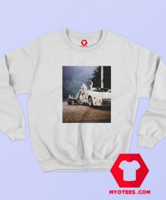 Leonardo DiCaprio Lamborghini Vintage Poster Sweatshirt