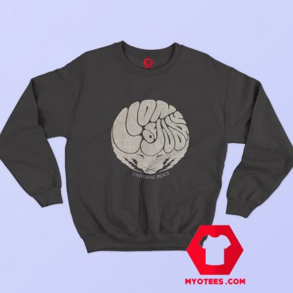 Lion Of Judah Universal Peace Graphic Sweatshirt