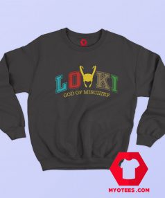 Loki God of Mischief Movie Graphic Sweatshirt