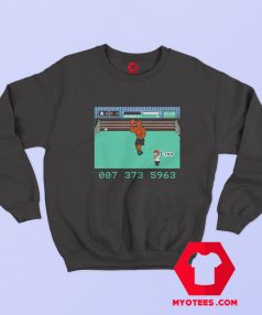 Mike Tysons Vintage Video Game Final Code Sweatshirt