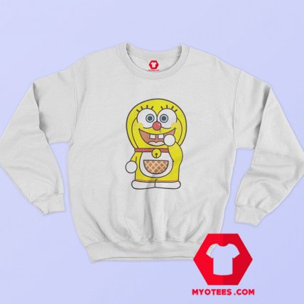 Parody SpongeBob Squarepants x Doraemon Sweatshirt