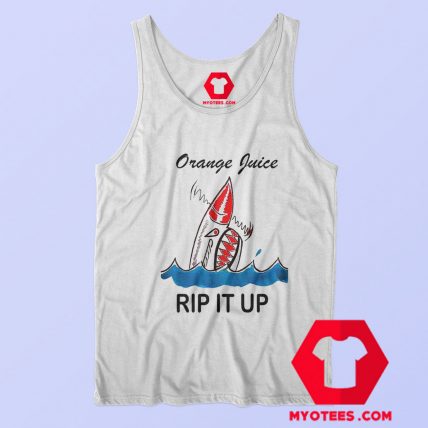 Rip It Up Orange Juice Punk Vintage Tank Top