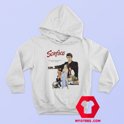 Scarface Al Pacino Film Poster Vintage Hoodie