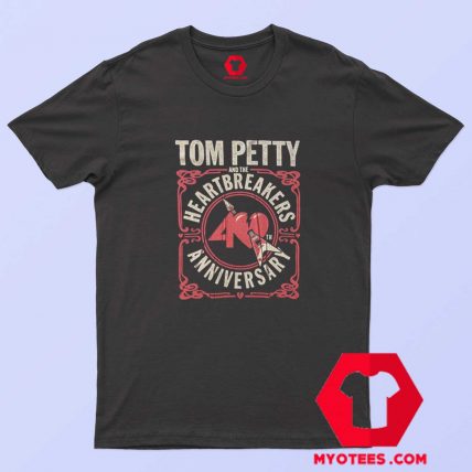 Tom Petty The Heartbreakers Anniversary Tour T shirt