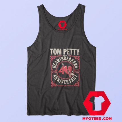 Tom Petty The Heartbreakers Anniversary Tour Tank Top