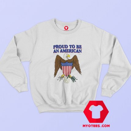 USA Proud To Be An American Vintage Sweatshirt