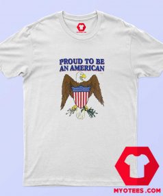 USA Proud To Be An American Vintage T shirt