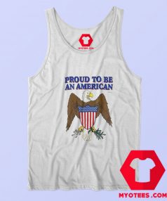 USA Proud To Be An American Vintage Tank Top