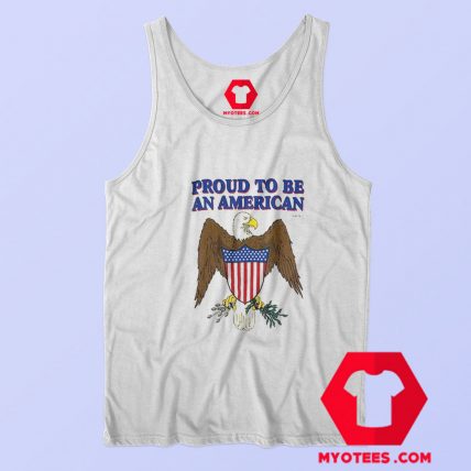 USA Proud To Be An American Vintage Tank Top