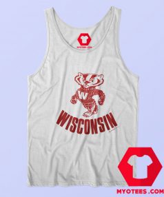 University Of Wisconsin Badgers Vintage Tank Top