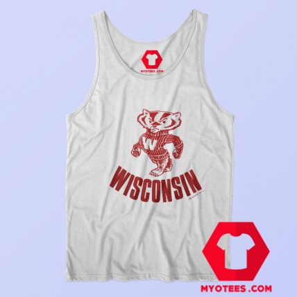 University Of Wisconsin Badgers Vintage Tank Top