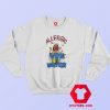 Vintage Allergic To Water American Characters Sweatshirt