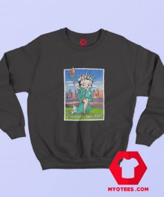 Vintage Betty Boop Greetings From NYC Sweatshirt