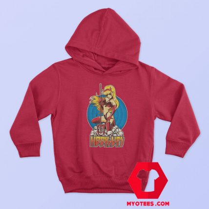 Vintage Hook Ups Retro Anime Style Hoodie