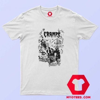 Vintage The Cramps Psychobilly Tour Concert T shirt