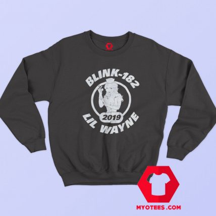 Blink 182 x Lil Wayne Dumpweed Graphic Sweatshirt