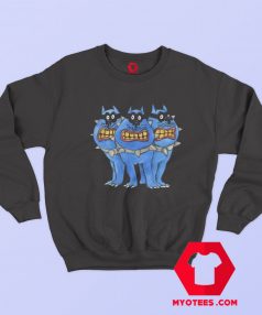 Blue Meanies Beatles Submarine Bulldog Sweatshirt