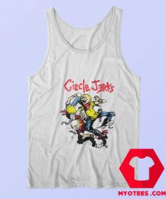 Circle Jerks Thrashers Punk Rock Graphic Tank Top