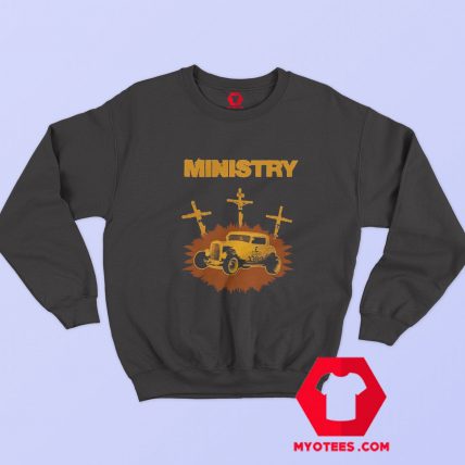 Ministry Jesus Built My Hot Rod Graphic Sweatshirt