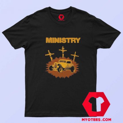 Ministry Jesus Built My Hot Rod Graphic T shirt