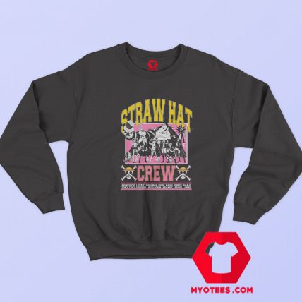 One Piece Film Red Straw Hat Crew Varsity Sweatshirt