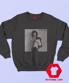 Patti Smith Horses Album Cover Graphic Sweatshirt