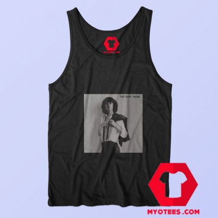 Patti Smith Horses Album Cover Graphic Tank Top