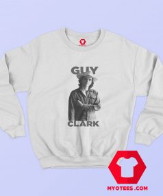 Silver Guy Clark Country Music Vintage Sweatshirt