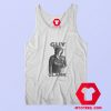 Silver Guy Clark Country Music Vintage Tank Top